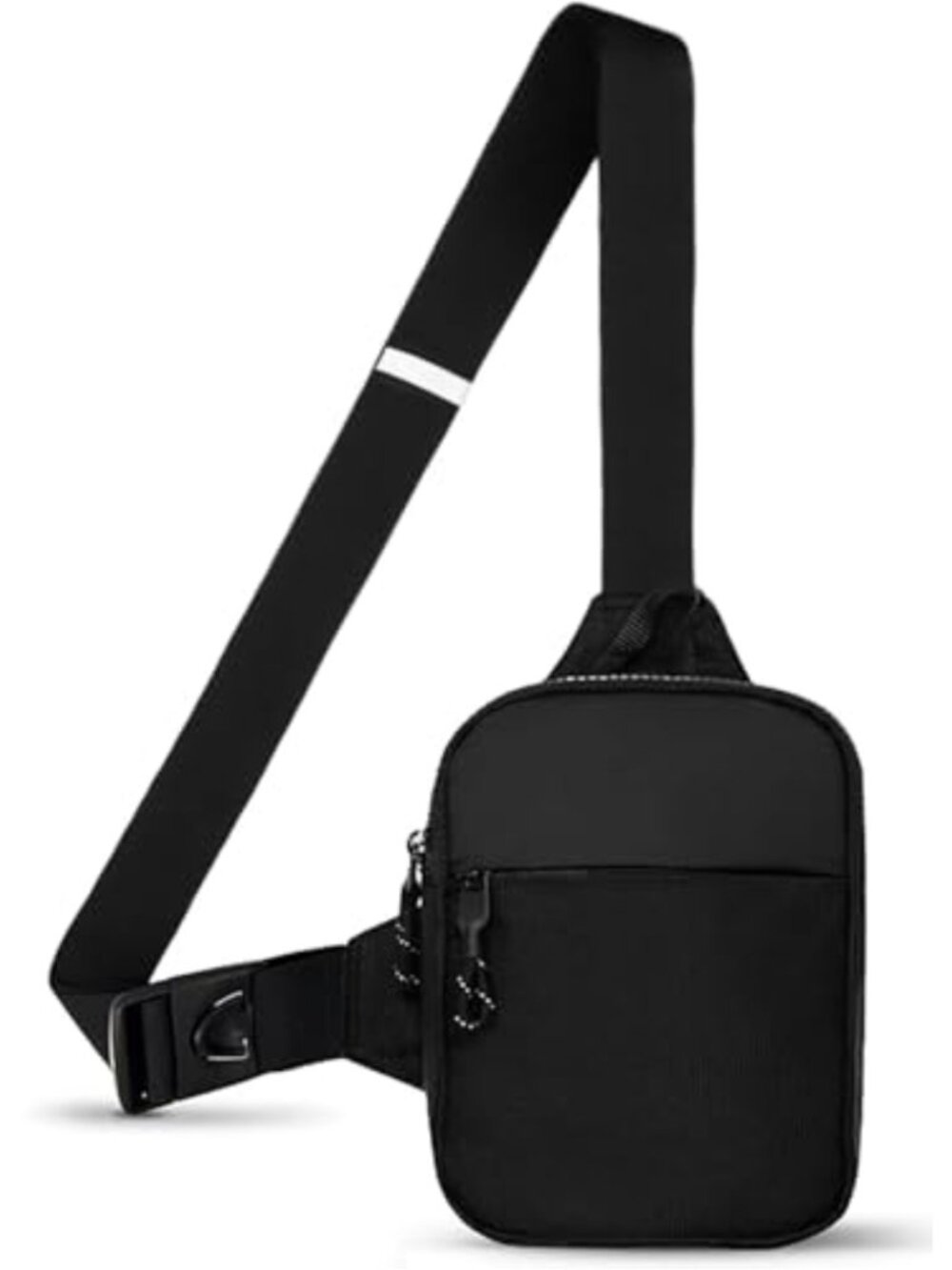 Mini Crossbody Sling Chest Fanny Pack with Pockets, Water Resistant Travel Bag